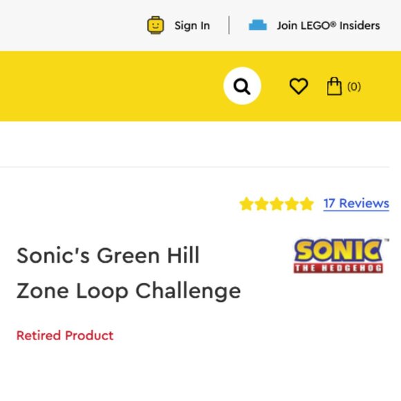 LEGO Sonic the Hedgehog Green Hill Zone Loop Challenge COMPLETE WITH BOX DAMAGE - Picture 3 of 16